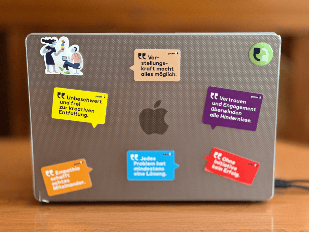 PCM-Sticker Set „Superpowers“ (10 Stück Packung) – Bild 1