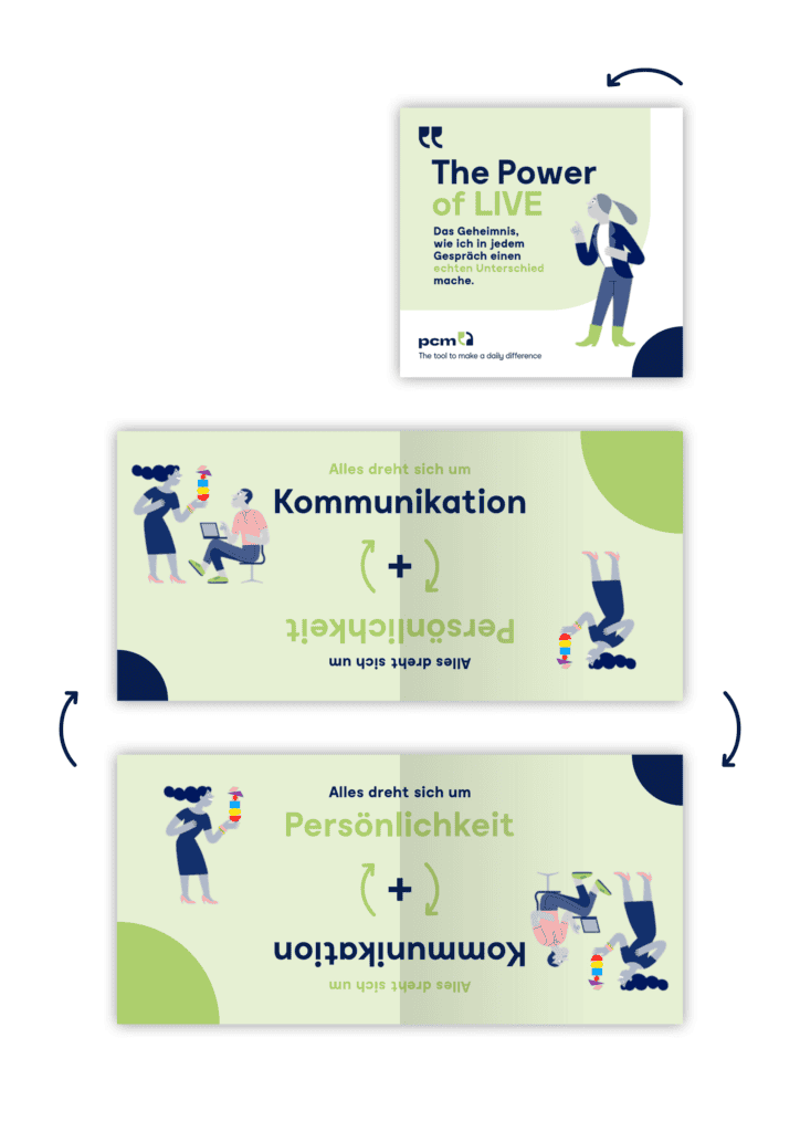 PCM Mini Folder "The POWER of LIVE" (25 Stk. Packung)